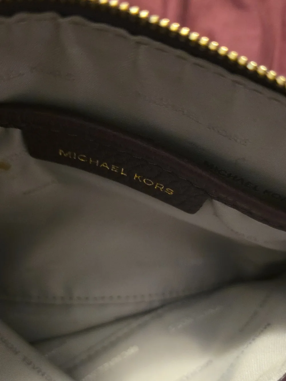 Michael Kors Leather Crossbody Bag